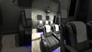 Our Favorite Movie: Home Theater Edition! #topgunmaverick #movies #theater #projector #recliners