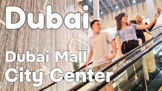 Dubai  Amazing City Center, Dubai Mall [4K] Walking Tour