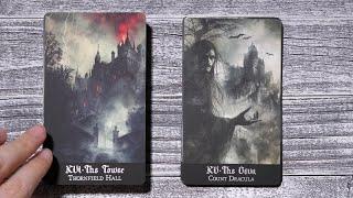 The Gothic Literature Tarot by Sirian Shadow flipthrough