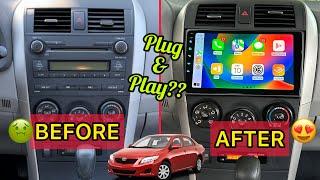 HOW TO INSTALL 9” Plug & Play android head unit (2009-2011 TOYOTA COROLLA)