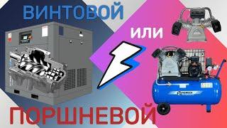 Винтовой или поршневой компрессор, в чем отличие? #врек #обслуживание #компрессор #якомпрессор