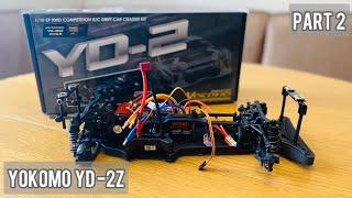 Yokomo YD-2Z продолжение СБОРКИ - part 2 электроника | yokomo YD-2 | rc drift rwd