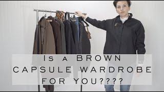 My BROWN Winter CAPSULE WARDROBE - Minimalist Style - Fashion - Emily Wheatley