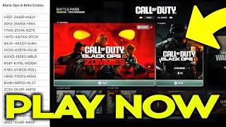 COD Black Ops 6 EARLY GAMEPLAY! *Beta Code Giveaways!!*