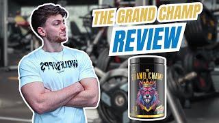 INSANE 36g Scoop?! Lycan Labs ‘The Grand Champ’ Non-Stim Pre-Workout Review!