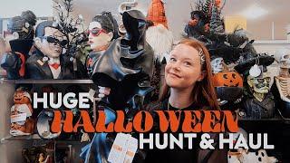 HUGE Halloween Hunt + Haul  I changed my theme...