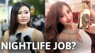 Why Do So Many Japanese Girls Become Hostesses? | Street Interview