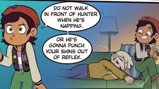 Hunter's cool reflex | The owl house comics