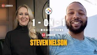 1-on-1 with Missi Matthews: Steven Nelson | Pittsburgh Steelers