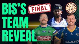 Final Team Reveal - Bis's NRL Fantasy POD Buys