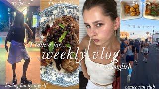 [eng] having fun by myself, cooking, talks & friends | weekly vlog