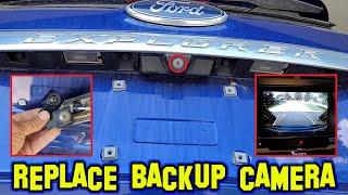 How to replace a backup camera in a Ford Explorer 2011-2015