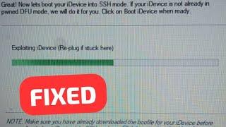 FIXED “Stuck on exploiting iDevice Replug” - BROQUE RAMDISK