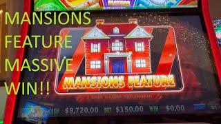  UNLOCKED: INSANE MANSION FEATURE on Huff 'n' More Puff! MASSIVE HIGH LIMIT WIN! 