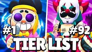 Washed PRO Ranks 92 Brawlers From Worst To Best - Tier List