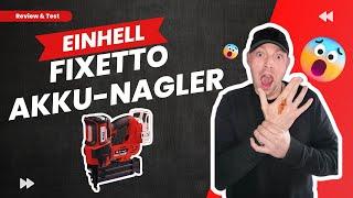 Einhell Fixetto 18/50 n | Akku-Nagler | Review & Test