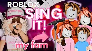 SING IT! with my ENTIRE FAMILY (50k subs special!)