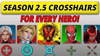 Marvel Rivals BEST Crosshair Settings For EVERY HERO (Season 2.5 Ultron Edition)
