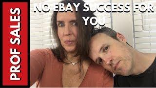 Why You Will Never Succeed on Ebay