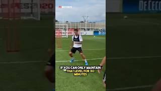 The Average Time Footballer Touches The Ball During 90 Minutes  #football #shorts
