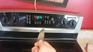 Tempering a knife in a oven