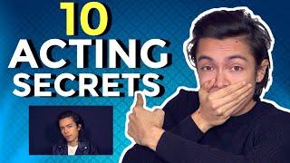 10 Acting Secrets (I Wish I Knew) | Acting Advice