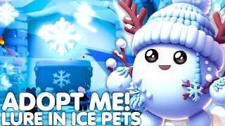 ADOPT ME NEW LURE WINTER PETS EVENT!️NEW LURE BAIT! (ICE DIMENSION!) + CONCEPTS! ROBLOX