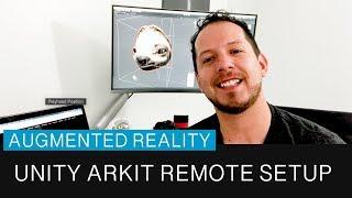 Unity3d ARKit Remote Setup to send AR data to the Unity Editor