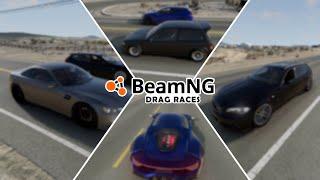 BeamMP DRAG RACES // Series 1 (ETK Series, Scintilla, BIG Turbo Covet & More) [BeamNG.drive]