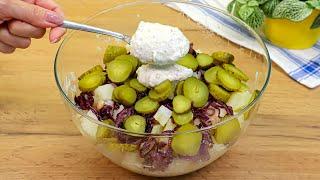 The tastiest German salad! I never get tired of eating this salad! Simple and tasty!