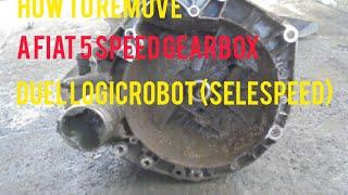 Fiat punto, 500, panda gearbox removal plus duel logic robot(selespeed removal