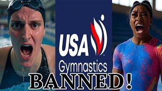 USA Gymnastics to BAN TRANSGENDERS after Simone Biles gets DESTROYED for ATTACKING Riley Gaines!