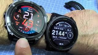 Garmin Fenix 8 AMOLED vs MIP Display Comparison