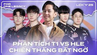 PHÂN TÍCH T1 VS HLE: T1 CÓ MẶT TẠI MSI 2025 SAU MÀN HỦY DIỆT HLE VỚI TỈ SỐ 3-0