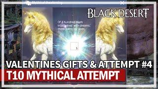 Mythical Unicorn Attempt #4 (T10 Horse) & Valentines Gifts | Black Desert