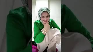 tiktok guzel turbanli kadin yayin