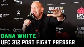 Dana White reacts to DDP beating Strickland; Goes off on “biggest p****” Australian media