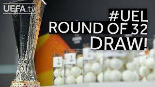 2020/21 UEFA Europa League Round of 32 draw!