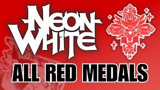 [Neon White] All Red (Dev) Ace Medals