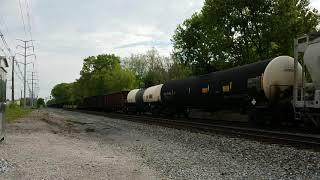 Railfanning Lexington ky, Train No. 1 Ns Mixed Freight Train 90 Cars