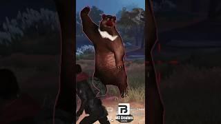 BEAR ATTACK IN FOREST|#undawn #gaming#shorts#viral #trending#viralshorts #trendingshorts#shortsvideo