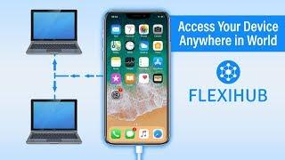 Access iPhone Anywhere in the World! Share Any USB Device via Network - iPhone Tricks - FlexiHub App