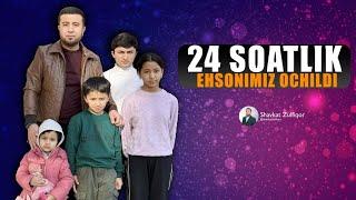 24 SOATLIK EHSONIMIZ OCHILDI ULGURIB QOLING.