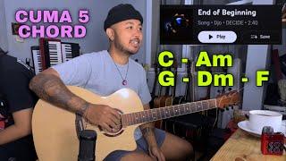 Chord Gampang (End Of Beginning - Djo) Tutorial Gitar Pemula