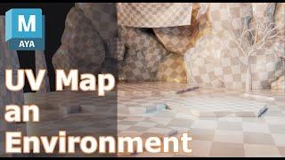 Fantasy Environment | Start UV Mapping | Maya Tutorial