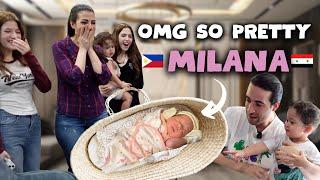 My FAMILY First Time MEETING Milana!! (Sino Kamukha?) 