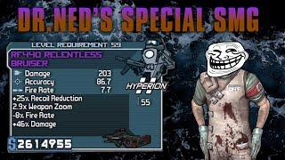 Borderlands: Dr. Ned's Special SMG - RF440 Relentless Bruiser! *GUIDE*