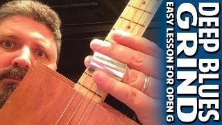Deep Blues Grind - An Easy Cigar Box Guitar Lesson