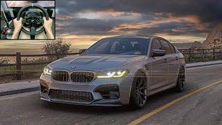 800HP BMW M5 CS - Forza Horizon 5 | Thrustmaster T300RS gameplay