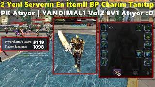 ZeitzquiN | 2 Yeni Serverın En Sağlam BP Charını Tanıtıp PK Atıyor | YANDIMAL1 Vol2 :D | Rise Online